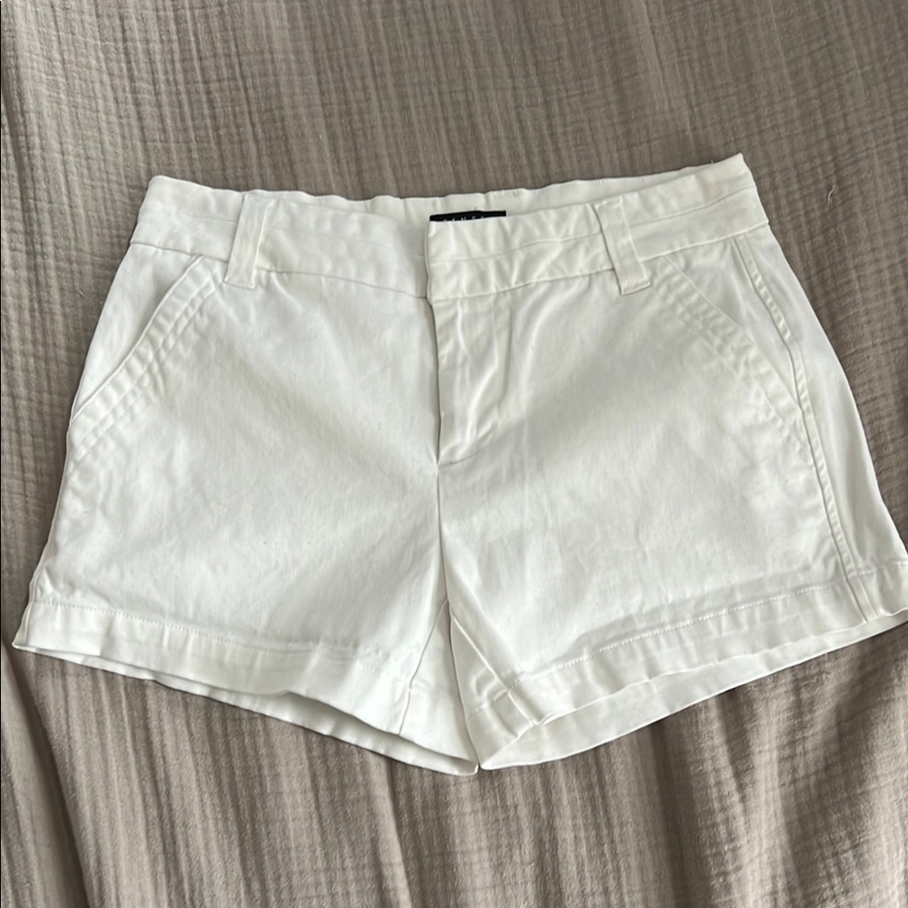 Women's White Shorts